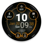 Logo of Advanced Watch Face android Application 