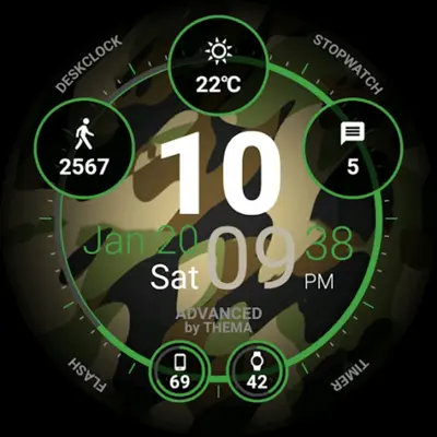 Advanced Watch Face android App screenshot 2