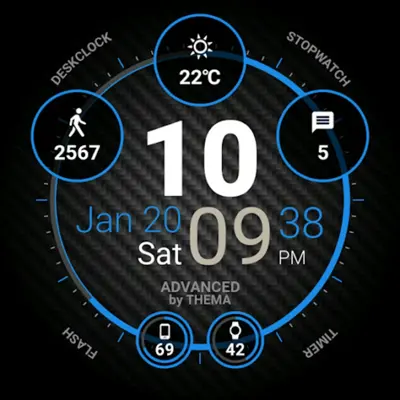 Advanced Watch Face android App screenshot 3