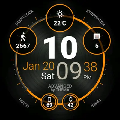 Advanced Watch Face android App screenshot 4